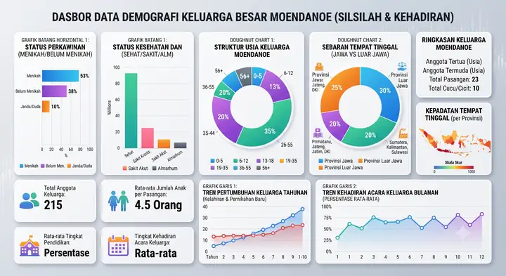 Dasbor demografi keluarga